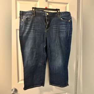Lane Bryant capri jeans size 24